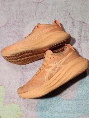 Asics GEL-Nimbus 27 Lite-Show  Sz 10 Orange Running Shoe ($140)